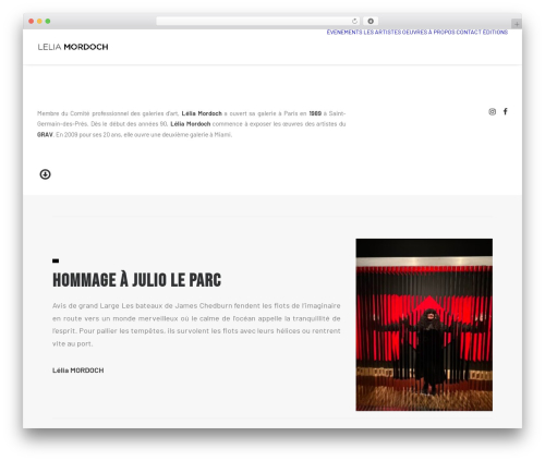 Uncode privacy WordPress plugin - leliamordoch.com