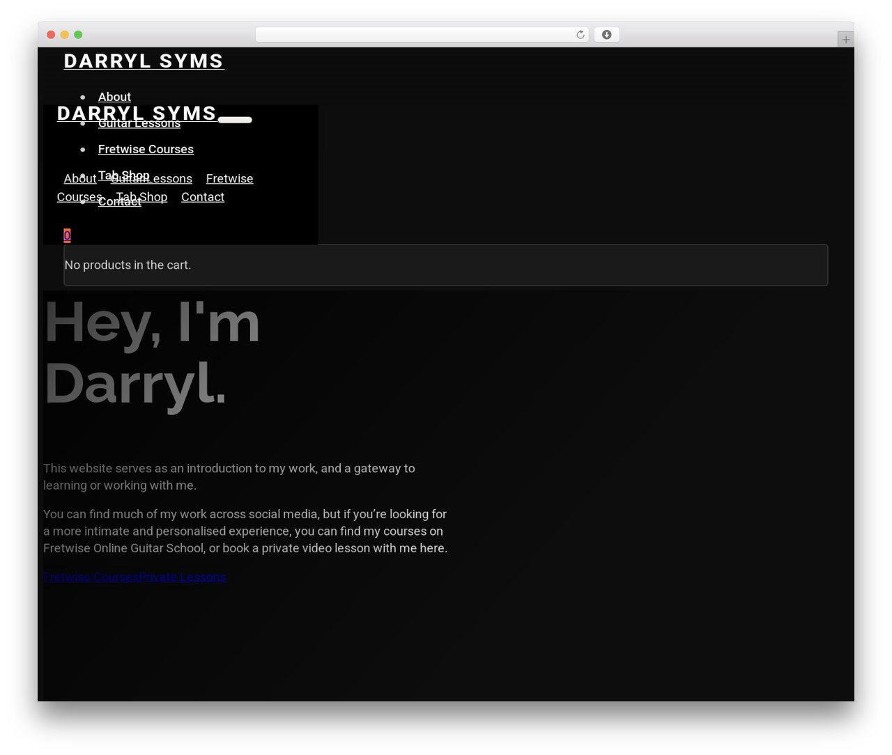 Bricks WordPress theme - darrylsyms.com Bricks WordPress theme - darrylsyms.com