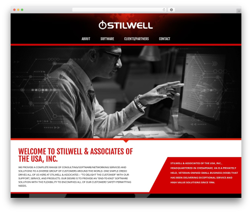 Custom Wordpress Theme WP theme - stilwell-associates.com