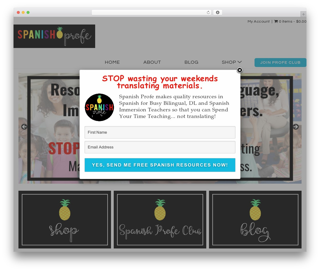 Sprinkle Pro Theme WordPress theme - spanishprofe.com Sprinkle Pro Theme WordPress theme - spanishprofe.com