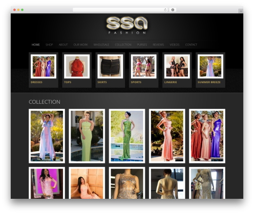 Theme WordPress SSA - ssafashion.com