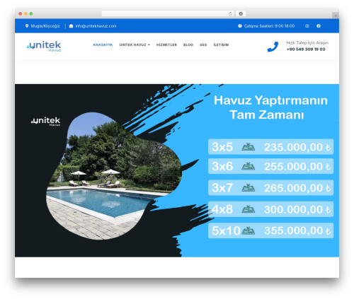Theme WordPress TANDA - unitekhavuz.com