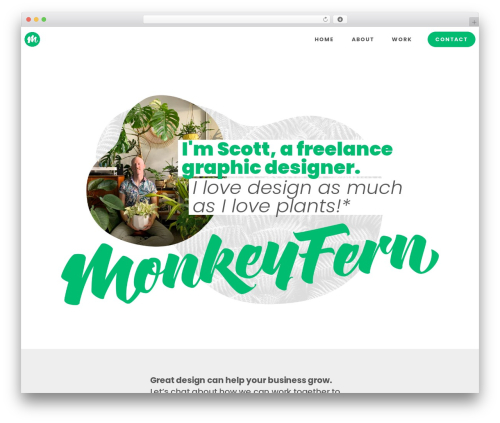 Total Plus theme WordPress - monkeyfern.com Total Plus theme WordPress - monkeyfern.com