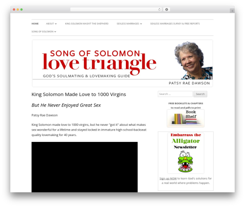 WordPress theme Tiny Framework - songofsolomonlovetriangle.com WordPress theme Tiny Framework - songofsolomonlovetriangle.com