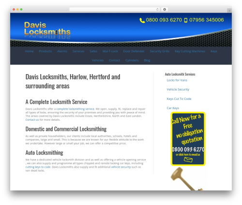 Beaver Builder Theme theme WordPress - locksmith4u.com