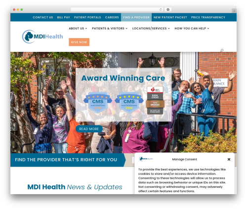 Team press WordPress plugin - mdihospital.org