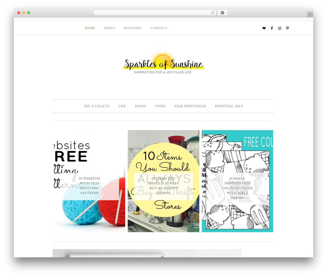 Divine Theme WordPress theme - sparklesofsunshine.com Divine Theme WordPress theme - sparklesofsunshine.com