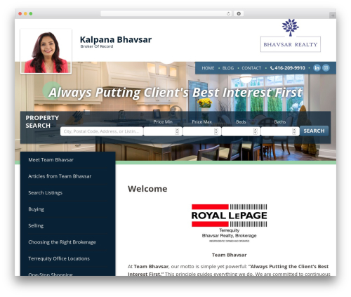 IXACT Framework WordPress theme design - kalpanabhavsar.com