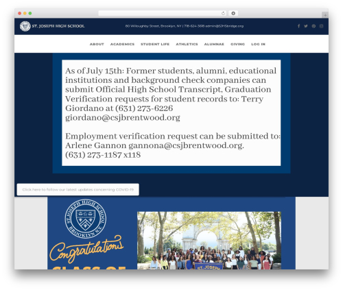 Wp blog and widgets pro WordPress plugin - stjosephhighschool.org
