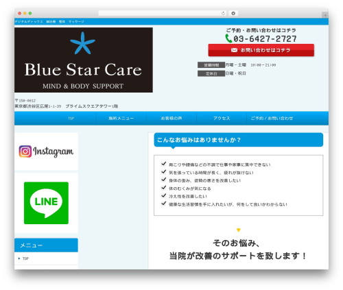 Selfull best WordPress theme - blue-star-care.com