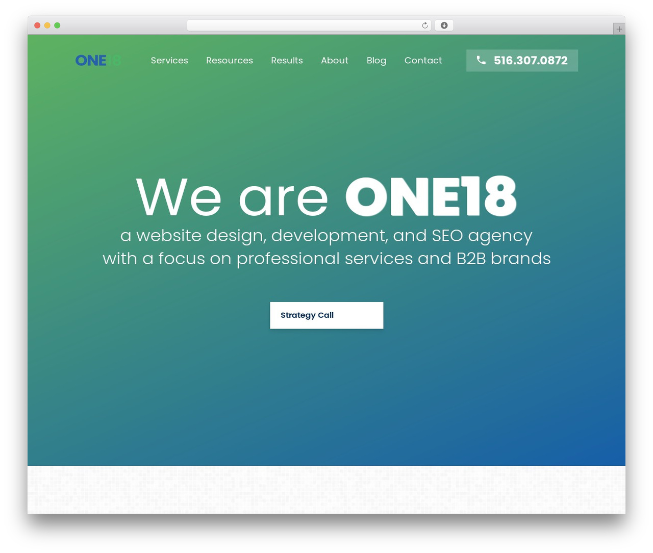Stackable Child company WordPress theme - one18media.com