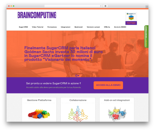 Swatch WordPress theme - soluzionecrm.it