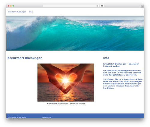 Theme WordPress Theme v2 - kreuzfahrt-buchungen.de