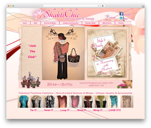 Theme WordPress Tsokolate - shaktichic.com