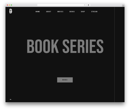WordPress theme Pelicula - devinricestudios.com