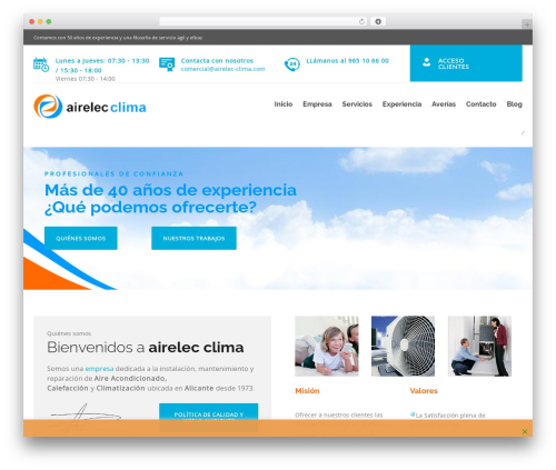 AirPro WordPress theme - airelec-clima.com AirPro WordPress theme - airelec-clima.com