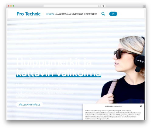 Hello Elementor WordPress theme - protechnic.fi