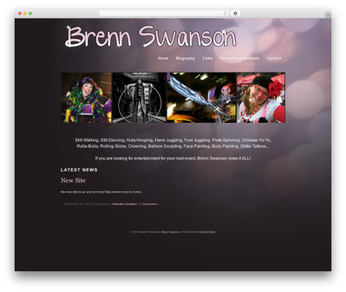 Modularity Lite WordPress theme - brennswanson.net