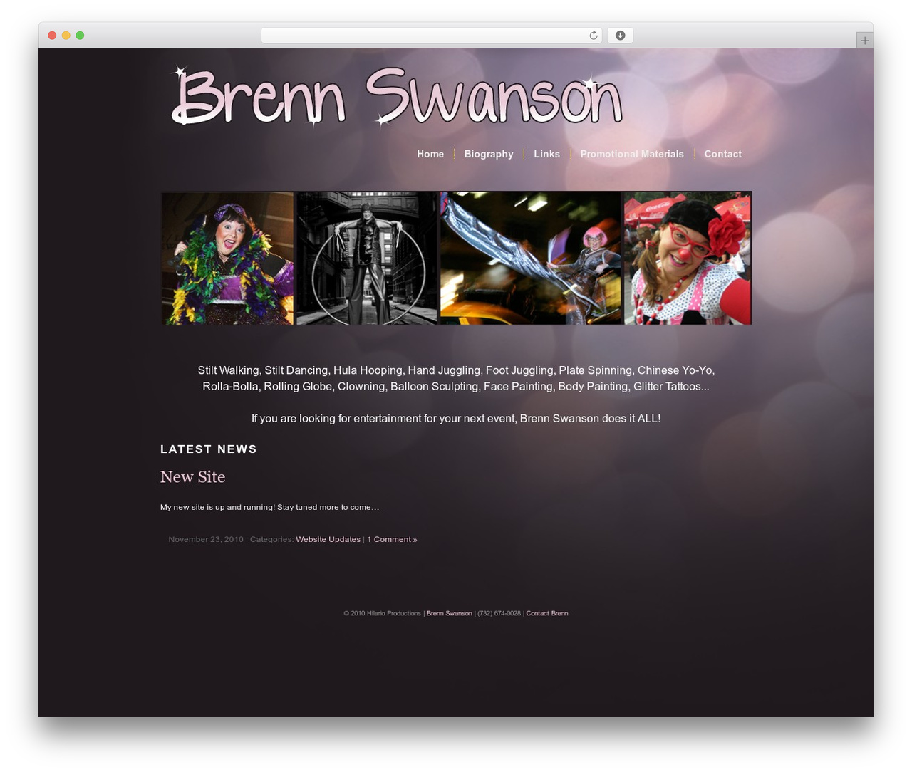 Modularity Lite WordPress theme - brennswanson.net