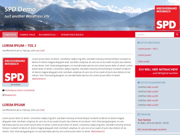 spd2017 WordPress theme