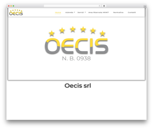 WordPress theme Snapster - oecis.it