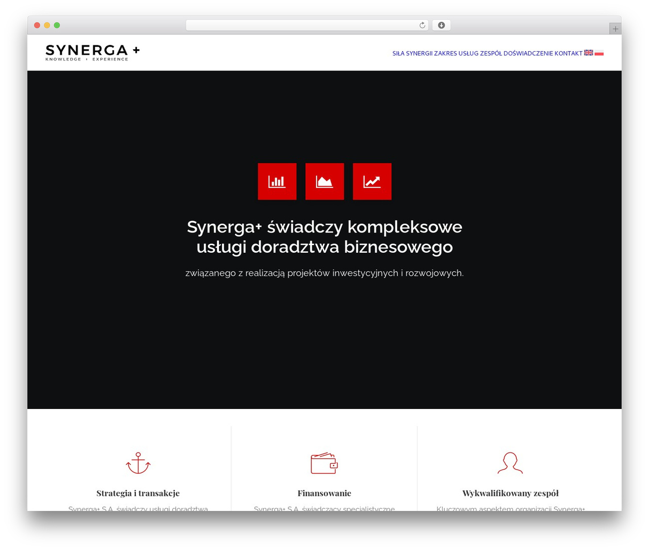 WordPress theme Uncode - synergaplus.pl