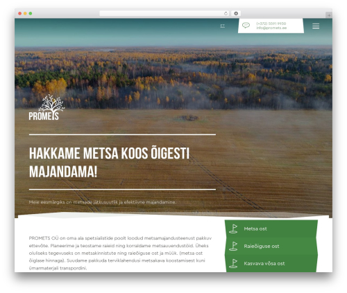 WS Starter Theme gulp+webpack theme WordPress - promets.ee