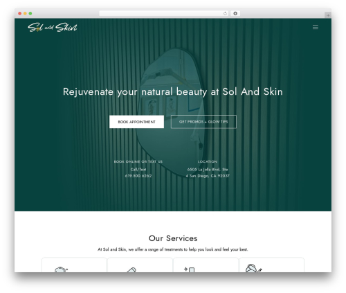 Cherie core WordPress plugin - solandskin.com