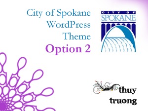 City of Spokane Multi-pages Option 2 theme WordPress