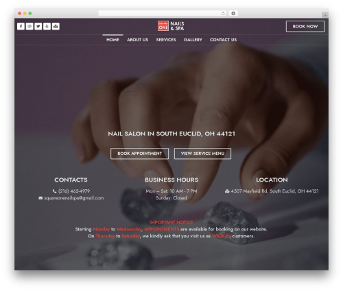 Mac menu WordPress plugin - squareonenailsspaoh.com