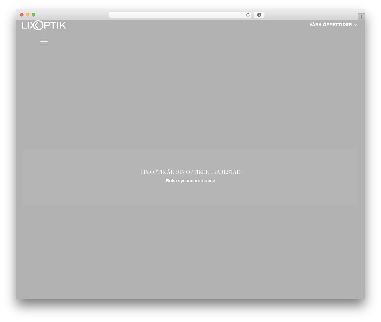 Lixoptik WordPress theme - lixoptik.se