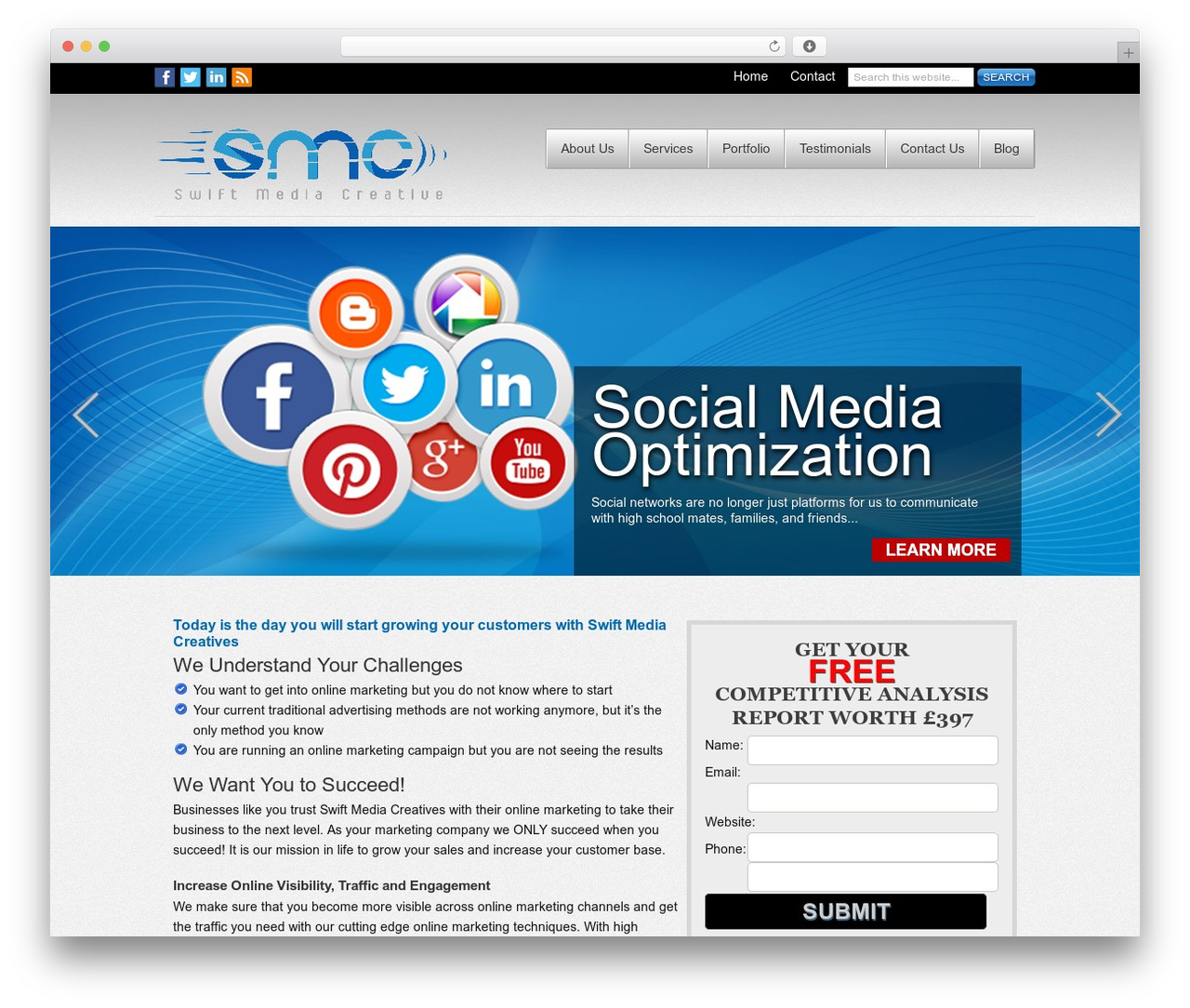 Theme WordPress Catalyst - swiftmediacreatives.com Theme WordPress Catalyst - swiftmediacreatives.com