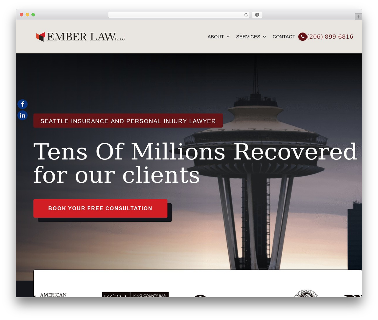 Theme WordPress Essentials - emberlaw.com