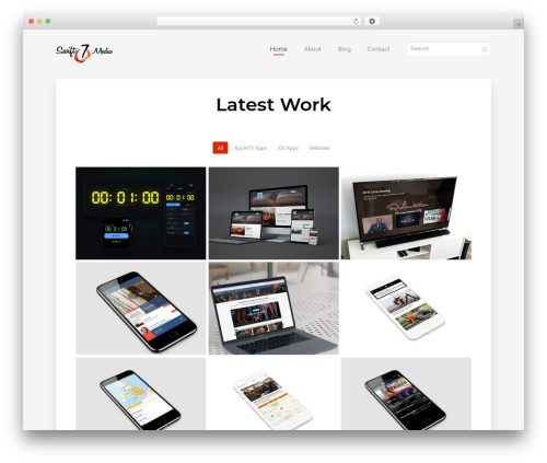 WordPress theme Aveo - swift7media.com