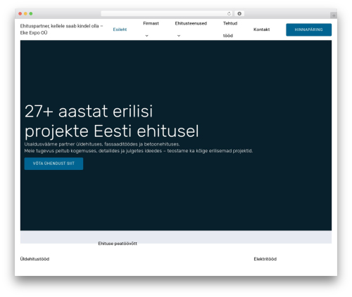 Creativo elements WordPress plugin - ekeexpo.ee