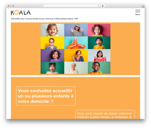 WordPress theme Koala - koala-ge.ch