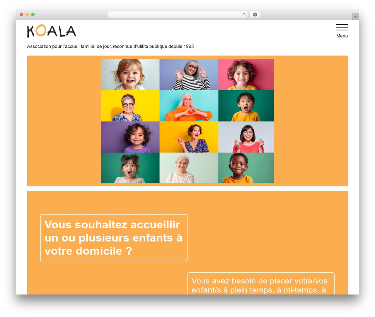 WordPress theme Koala - koala-ge.ch
