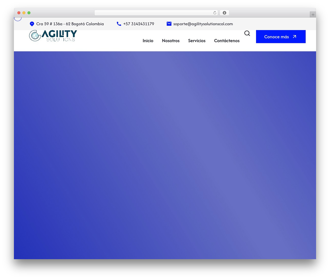 WordPress theme Tekup - agilitysolutionscol.com