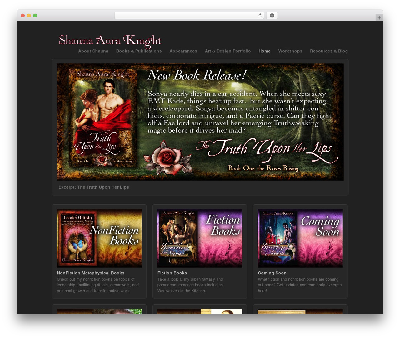 Work theme WordPress - shaunaauraknight.com Work theme WordPress - shaunaauraknight.com