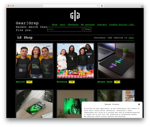 bash best WordPress theme - geargrep.com