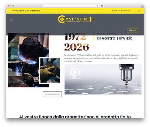 Boldman theme WordPress - cattalini.it