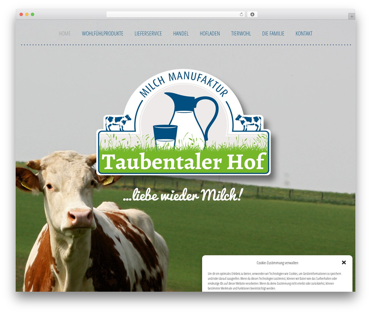 theme55354 WP theme - taubentalerhof.de