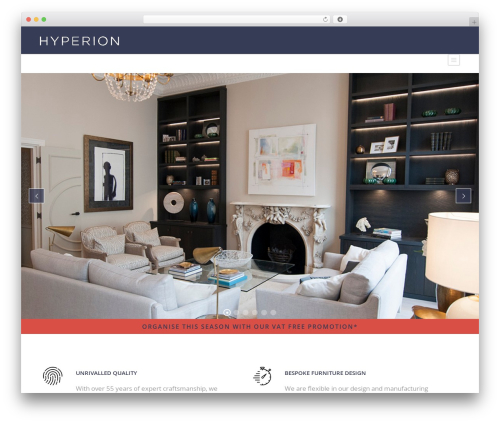 Infinite WordPress theme - hyperion-furniture.co.uk