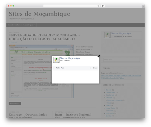 FB Page Promoter Lightbox (facebook-page-promoter-lightbox) free WordPress plugin - sitesdemocambique.com FB Page Promoter Lightbox (facebook-page-promoter-lightbox) free WordPress plugin - sitesdemocambique.com