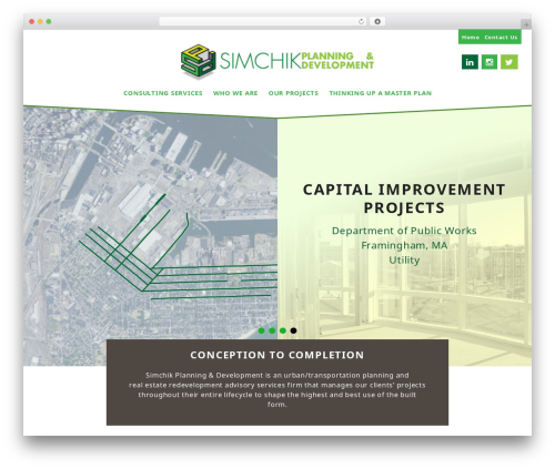 spd WordPress theme design - simchikplandev.com