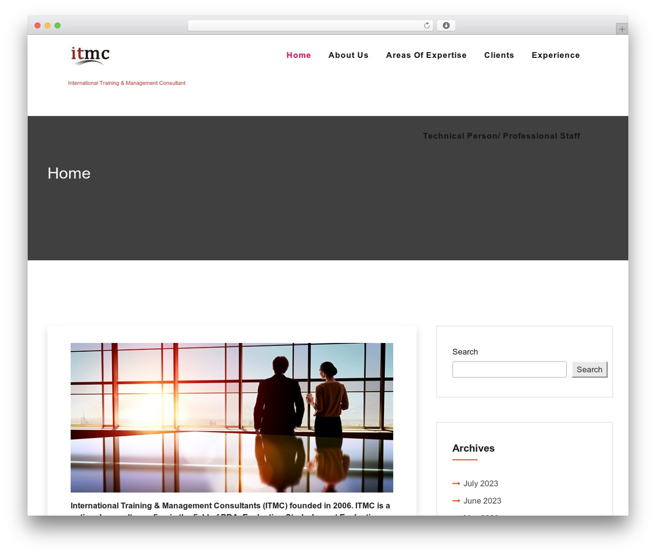 Teczilla best WordPress theme - itmcbd.org