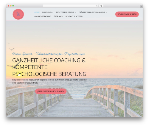 Theme WordPress Divi - fatme-yuzeir.de