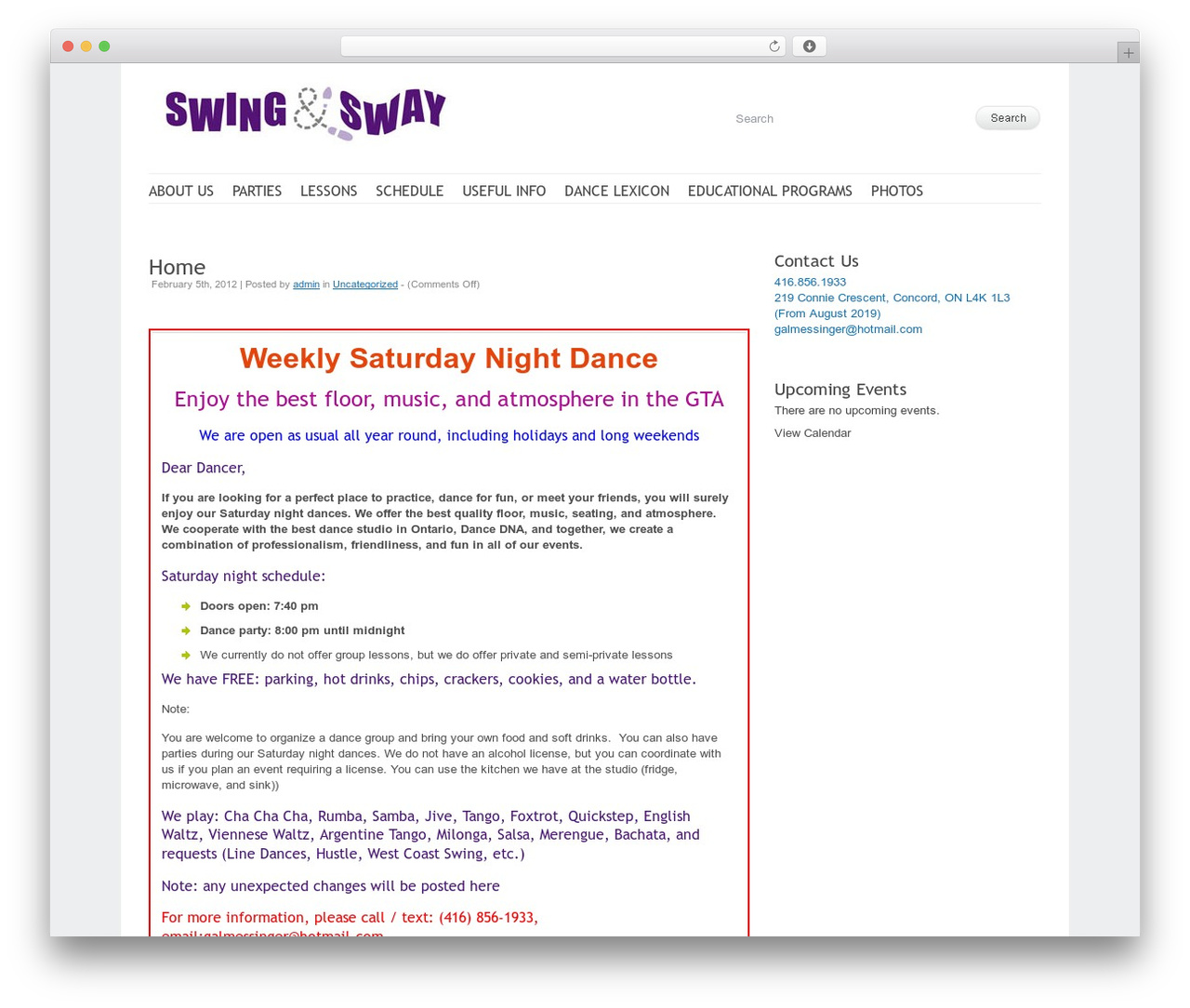 Theme WordPress Delicate-original - swingandsway.ca