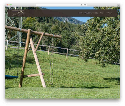 Vierra WordPress theme - sponna.at