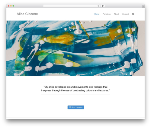 WordPress theme Beaver Builder Theme - alice-ciccone.com
